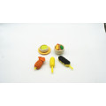 3D -Food -Radiergummi Set