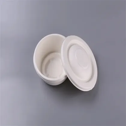 Disposable paperboard box for salad salad packing paper