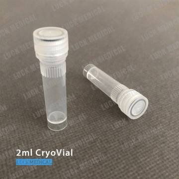 PC Plastic Cryovials 2ml Lab Use CE