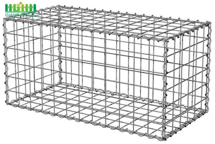 Galvanized Gabion Basket / Welded Gabion Box Protection