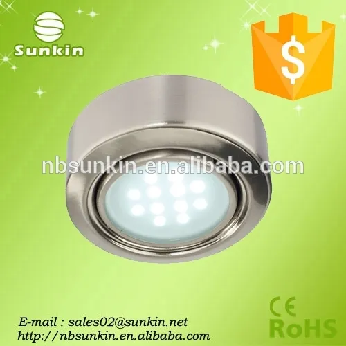High quality round surface mounting LED cabinet light 12V with CE RoHS