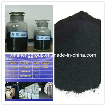 Wet Process Black Carbon Granule N375 for Tyre and Conveyor Rubber Industry