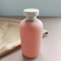 HDPE Matte Fertiger Plastik Shampoo Lotion Flasche