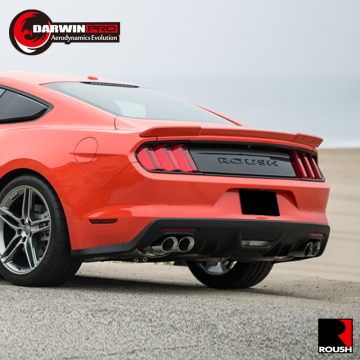 Spoiler del bagagliaio in fibra di carbonio per il più recente spoiler posteriore Ford Mustang Roush Ford Mustang Roush