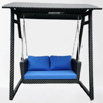 Luxury Modern Outdoor Hanging Chair - Aluminum Garden Patio Swing