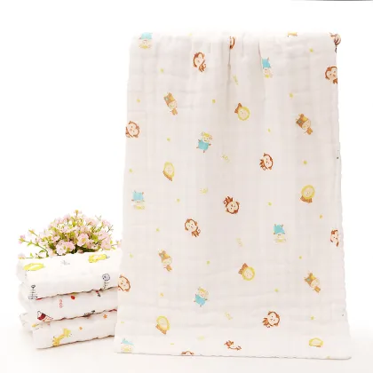 Six Layer Cotton Gauze Bath Towel