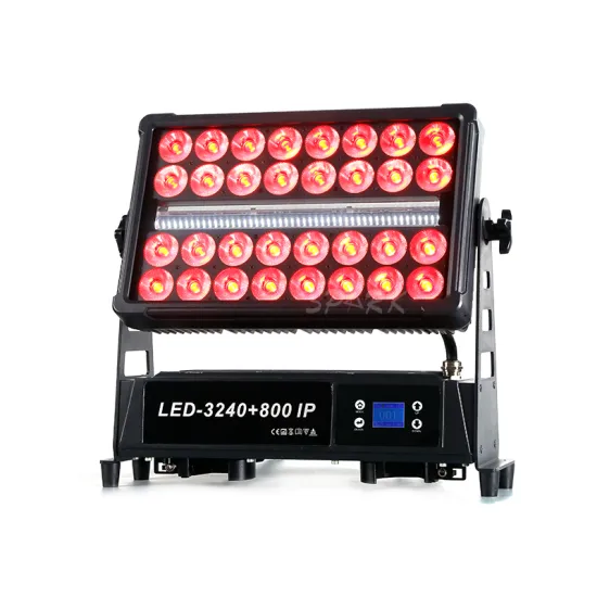High Power IP65 Waterproof LED Wall Washer Strobe Lights for Events & Weddings