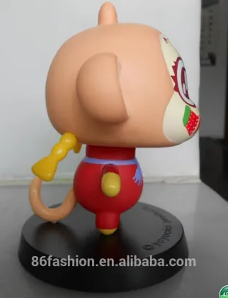 Custom Yoci monkey shaking head toy action figure