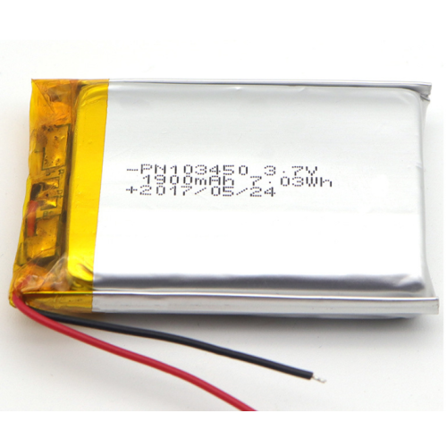 Batterie de polymère d'ion de lithium de 3.7V 1800mAh (LP3X5T10)