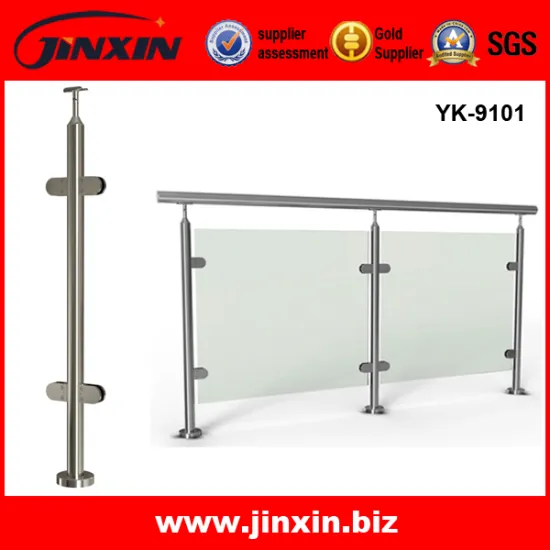 New stainless steel interior stairs railing staircase manufacturers