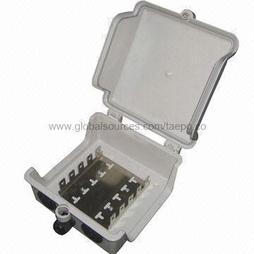 Outdoor 50 Pairs DP box for LSA Module, 230 x 195 x 85mm, Key Locking, with Back Mount Frame