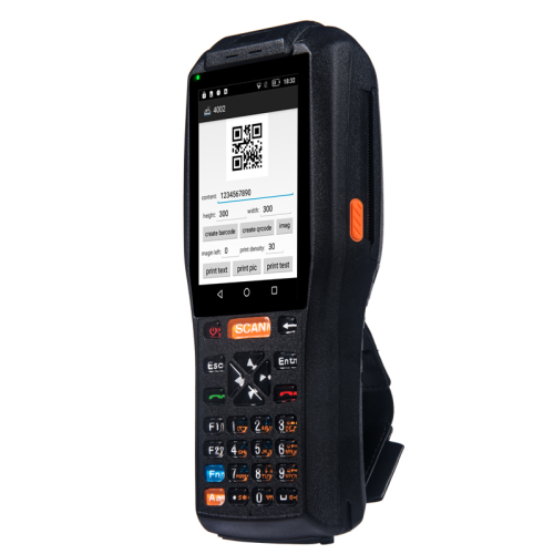 Qunsuo PDA3505 Rugged Android POS with printer