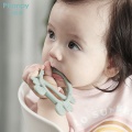 Stock Price Silicone_Teether Teethe Mouth Toy