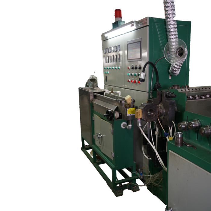 Máquina de extrusão de arame isolada para fabricação de cabos