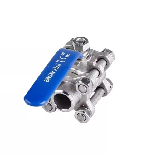 Stainless Steel Three Piece Welded Ball Valve