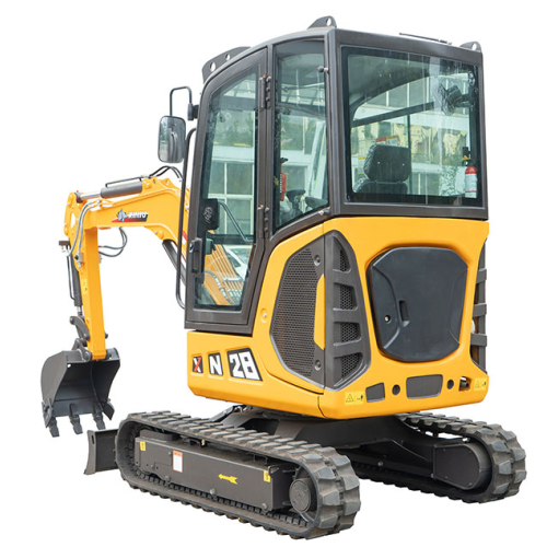 Rhinocéros mini excavateur XN28 avec cabine