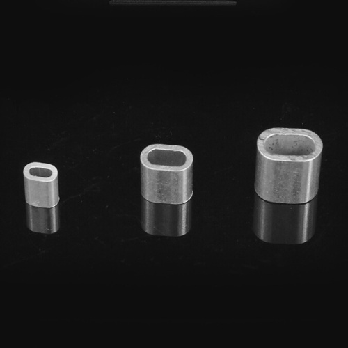 Oval Aluminium Ferrule for rope and sling
