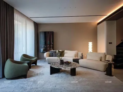 DreamEase Modern Triad Sofa