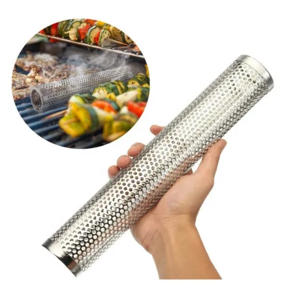 Stainless Steel Grill Smoker Tube: BBQ Grill Smoke Generator Pellet Smoker Tube