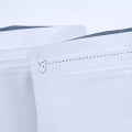Coffee valve bag with zipper