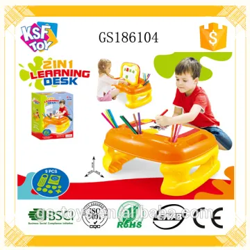 Drawing Play Toy 2 In 1 Learning Desk Kis Easel Toy
