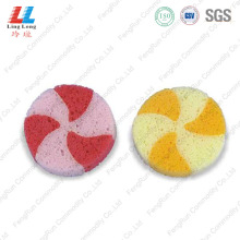 Lovely circle sponge bathroom tools