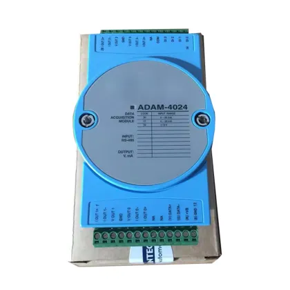 New Original Remote I/O Module for ADVANTECH ADAM-4024 4-Channel Analog Output Adam Communication Module