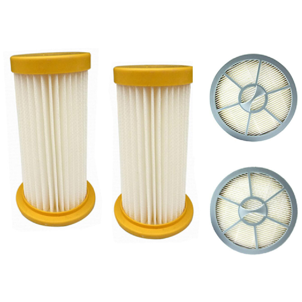 4pcs/sets 2 Vacuum Cleaner filter+2 air Outlet HEPA Filter for Philips FC8208 FC8250 FC8260 FC8262 FC8264