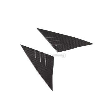 Dry Carbon Fiber A Pillar Trims for Tesla Model 3
