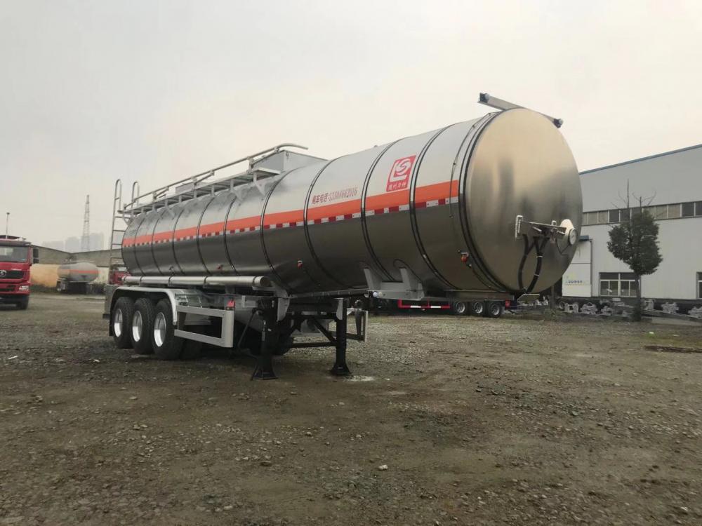 40m³ Isolation Asphalt Tanker semi-remorque