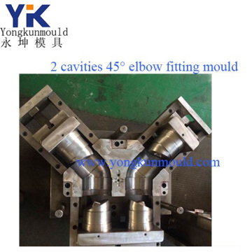 PVC Pipe Fitting Mould - Plastic 45 Degree Flared Elbow