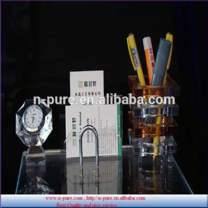 cheap Crystal Office Set For Office Supplies