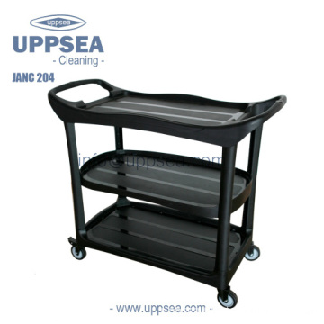 UPPSEA Commercial Executive Plastic Enclosed Utility Cart with Cabinet: Your Efficient Storage Solution