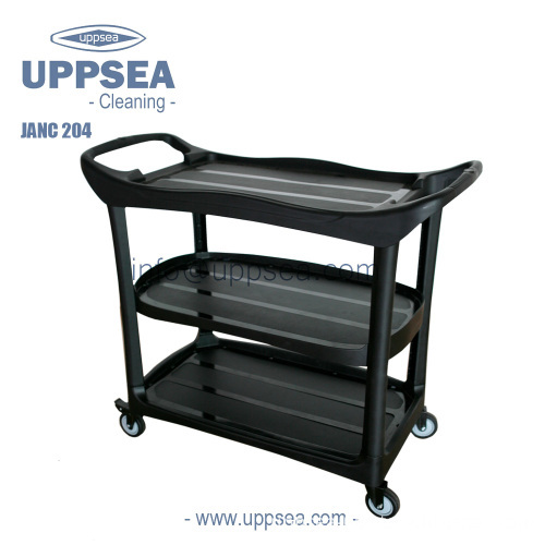 UPPSEA Commercial Executive Plastic Enclosed Utility Cart with Cabinet: Your Efficient Storage Solution