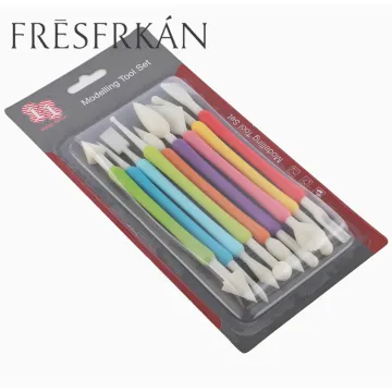 Plastic Clay Sculpting and Pottery Tools Set for Modeling and Decoration