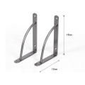 L Formad Cornner Book Shelf Bracket