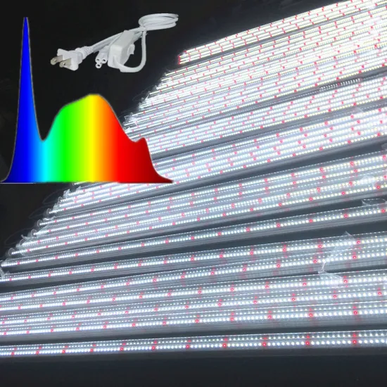 7Magic 4ft LED Agriculture Lights: 40W Flicker-Free Hydroponic Grow Light Bars for Indoor Farming