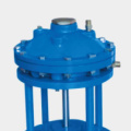 Diaphragm bottom mud discharge valve