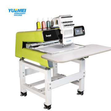 Small China Single Head 3D Computerized Embroidery Machine