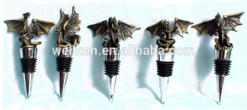 zinc alloy wine bottle stopper,metal animal bottle stopper