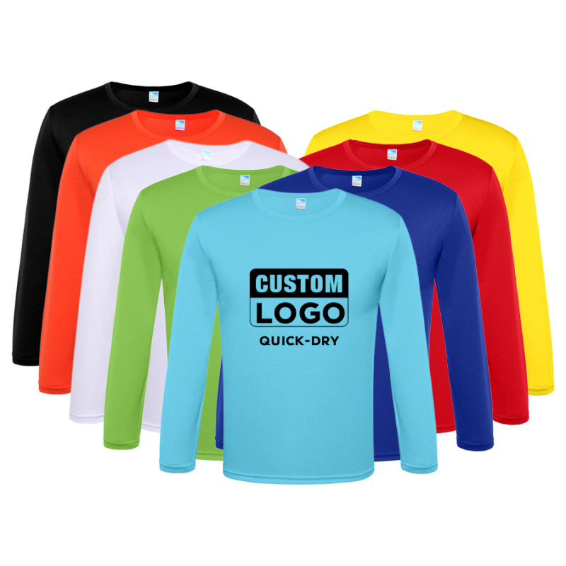 Custom Men Breathable Quick drying Long shirt