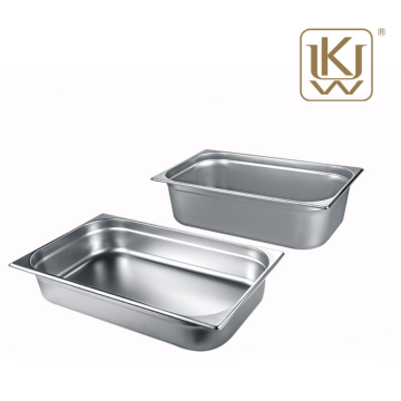 Casserole gastronorm en acier inoxydable durable