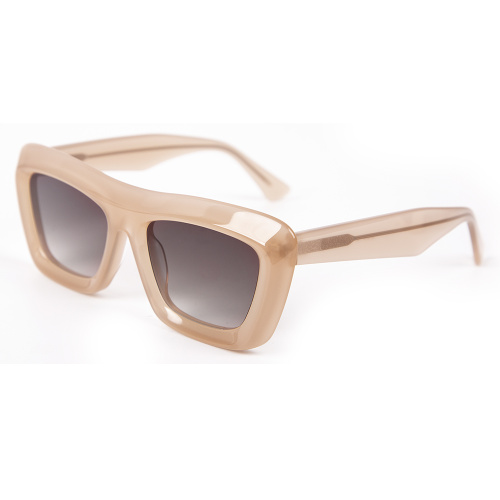 Oversized Women Polarized Acetate Sunglasses