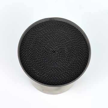Honeycomb Metallic Substrate Metal Honeycomb Catalyst Carrier Euro 4 Supplier