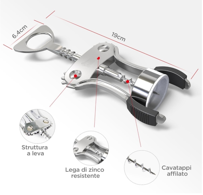 Durable Metal Bottle Opener with Classic Design