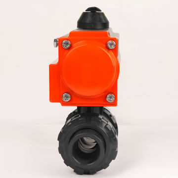 Katup Bola UPVC dengan Aktuator Pneumatik