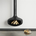 Rotating Suspended Hanging Fireplace