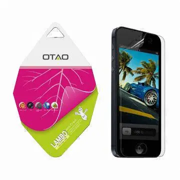Anti-crack and Anti-scratch Fingerprint-resistant PET Color Screen Protector for HTC Butterfly