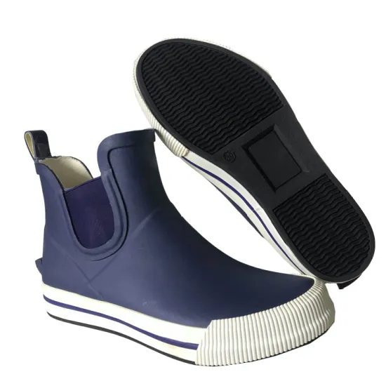 Durable Waterproof Natural Rubber Boots for Men