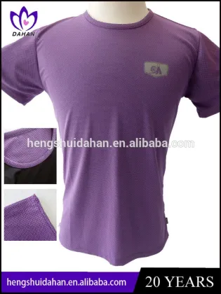 microfiber quick-dry sport T shirt